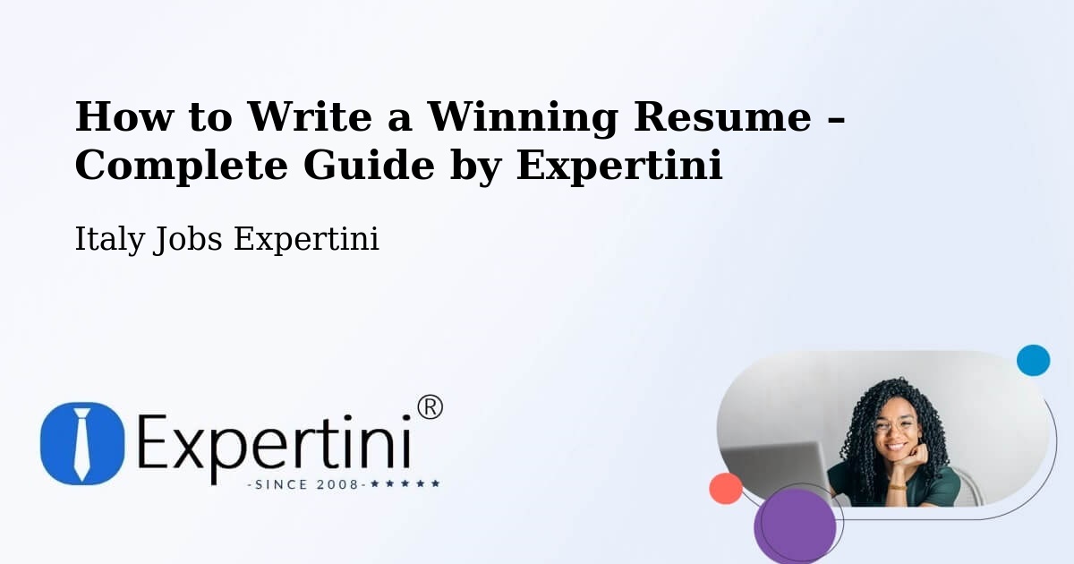 Resume Writing Guide for Job Seekers – Viola - Viola, Italy Jobs Expertini