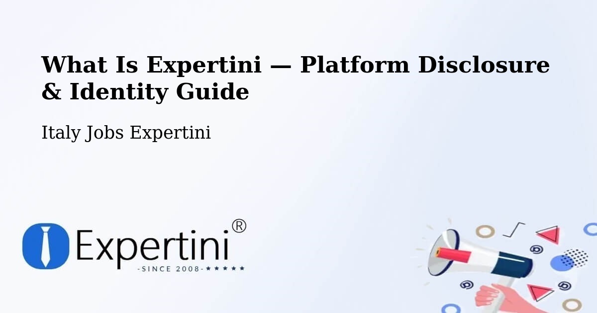 What Is Expertini — Platform Disclosure & Identity Guide – Viola